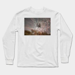 Boeing CH-47 Chinook Helicopter Under Fire Long Sleeve T-Shirt